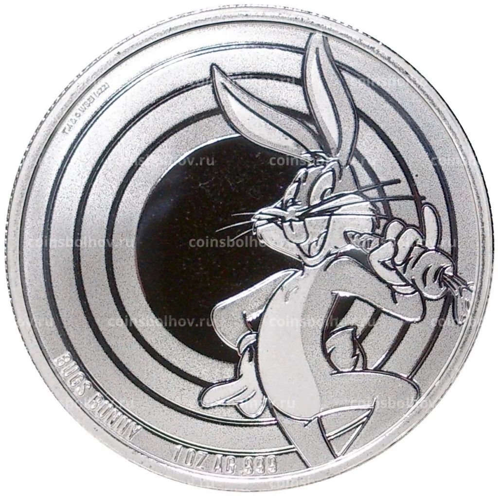 5 долларов 2022 года Самоа  Looney Tunes  Bugs Bunny