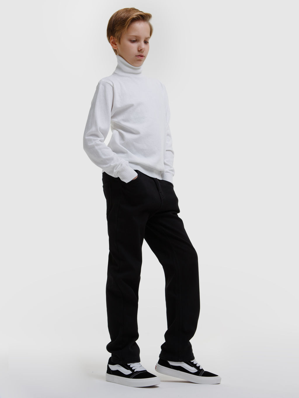 Брюки утеплённые для мальчиков - Синий мир фото 4