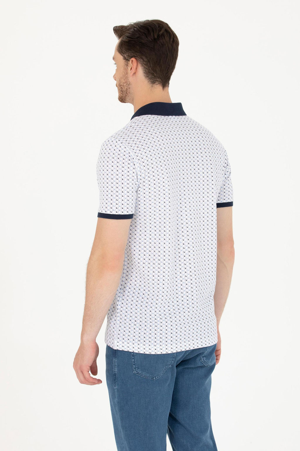 Erkek Lacivert Polo Yaka Ti__rt