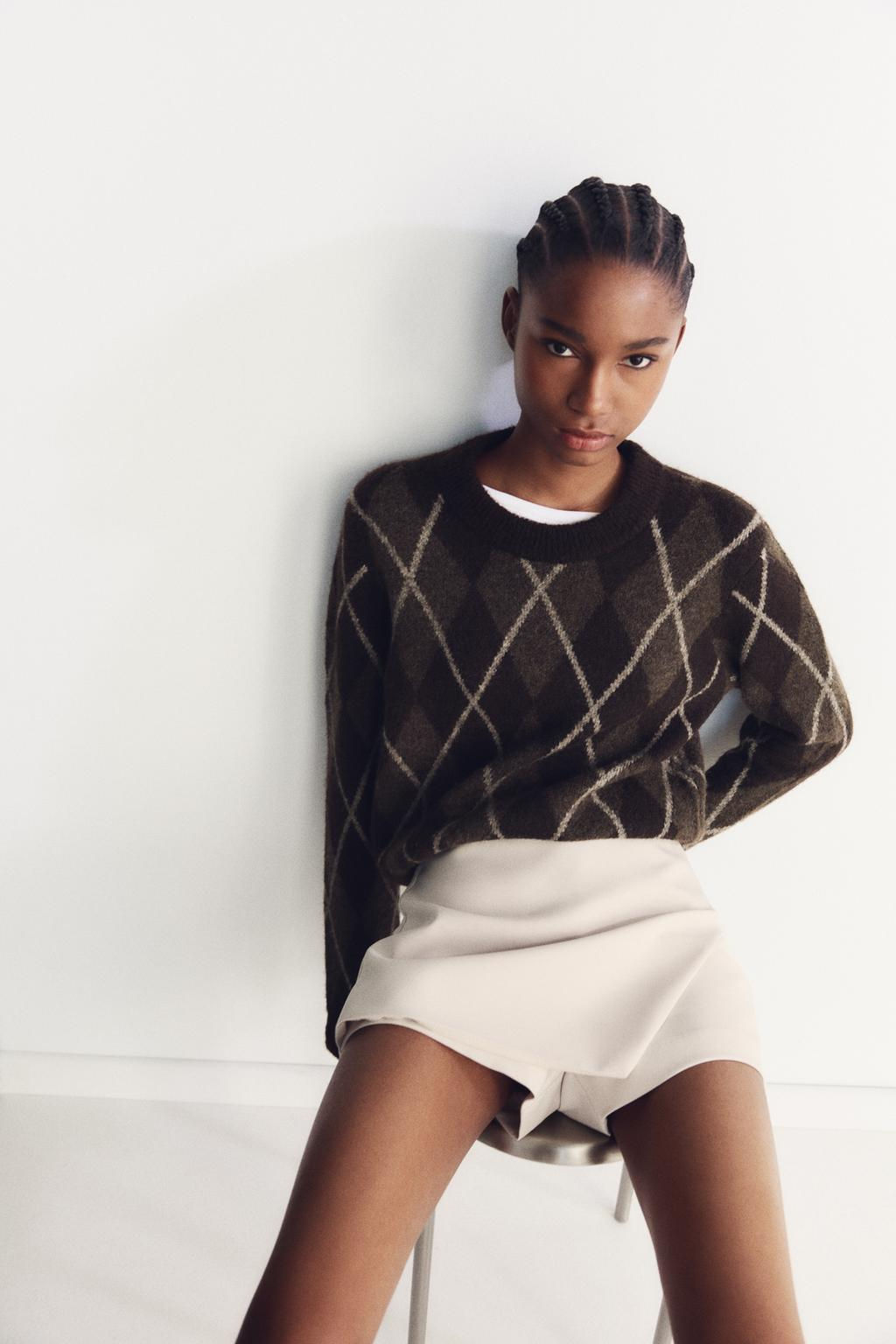 ASYMMETRIC SKORT - Zara фото 29