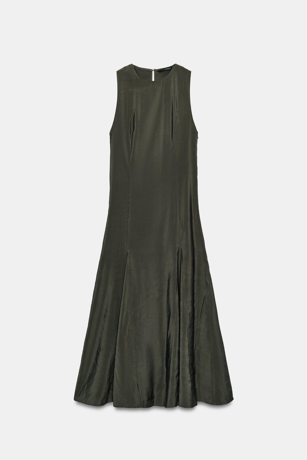 VESTIDO MIDI FLUIDO / Petr?leo - Zara фото 7