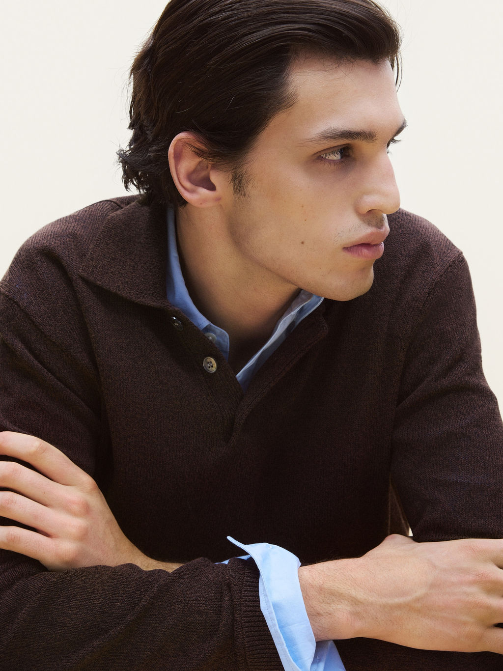 Polo en mezcla de lino - H&m фото 11