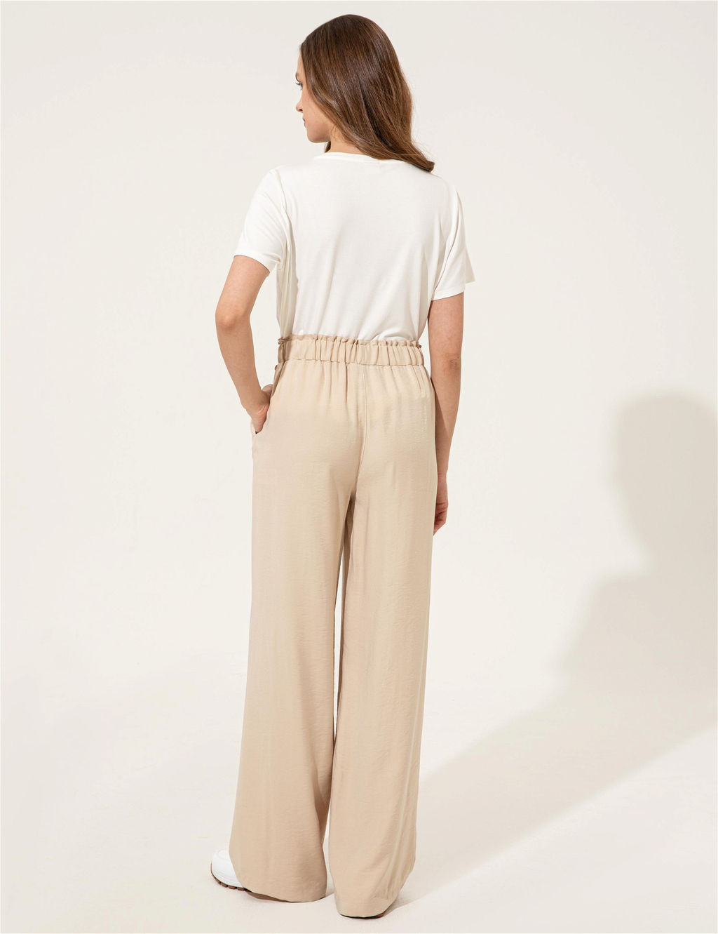 Bej Dad Fit Kanvas Pantolon - Pierre cardin фото 5