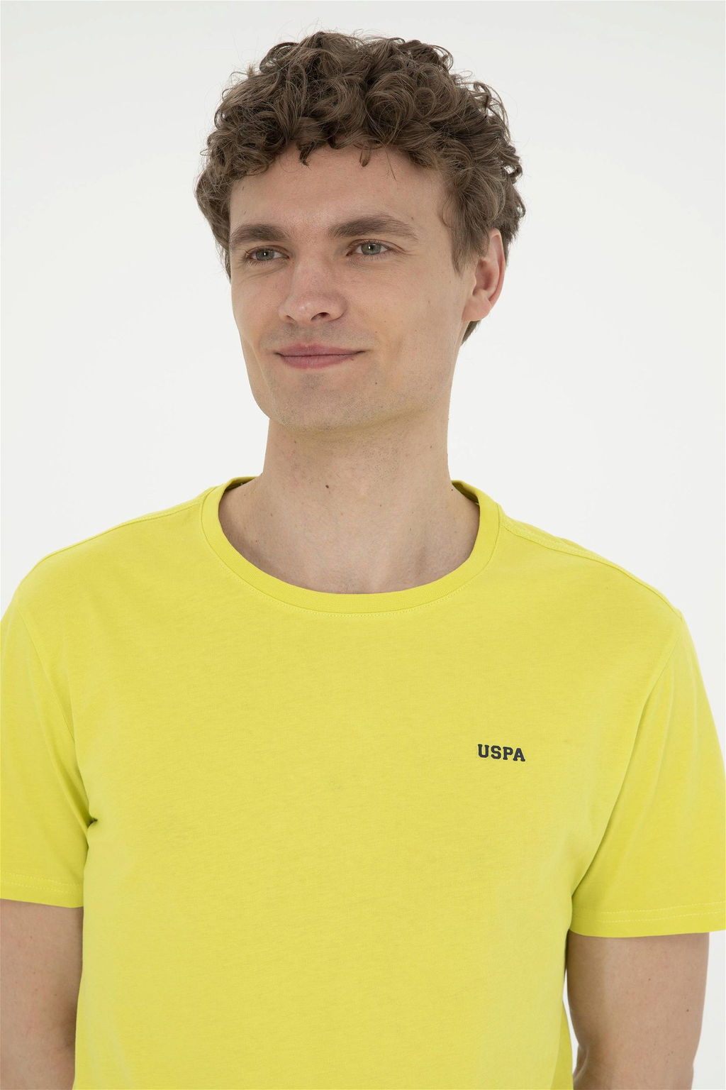 Футболка U.S. Polo Assn фисташкового цвета из хлопка фото 9