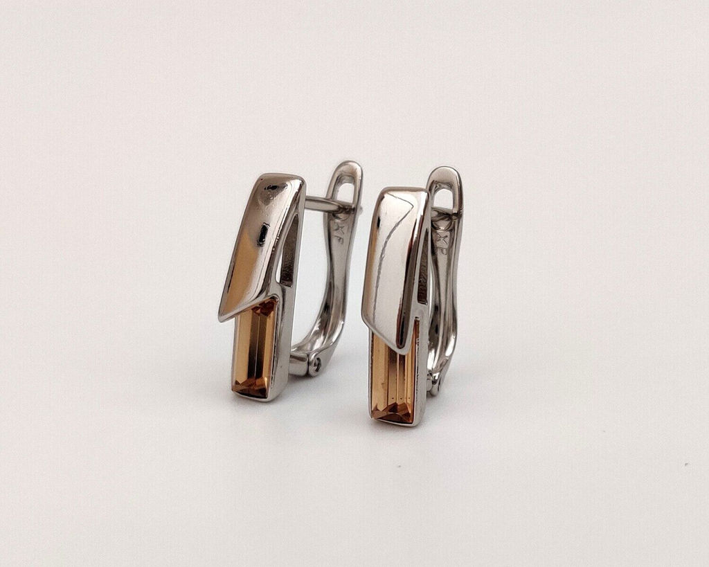 Серьги с кристаллами Swarovski - Vel vett фото 3