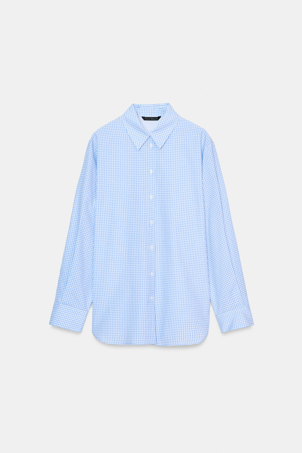 CHECK OXFORD SHIRT - Zara фото 5