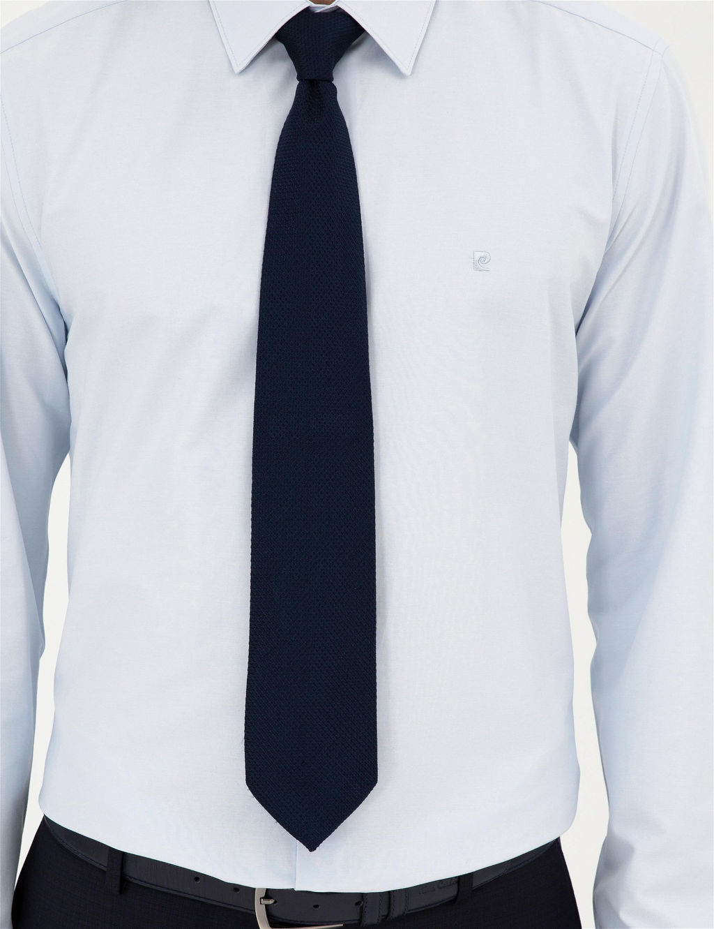 A__k Mavi Regular Fit Uzun Kollu Basic G_mlek