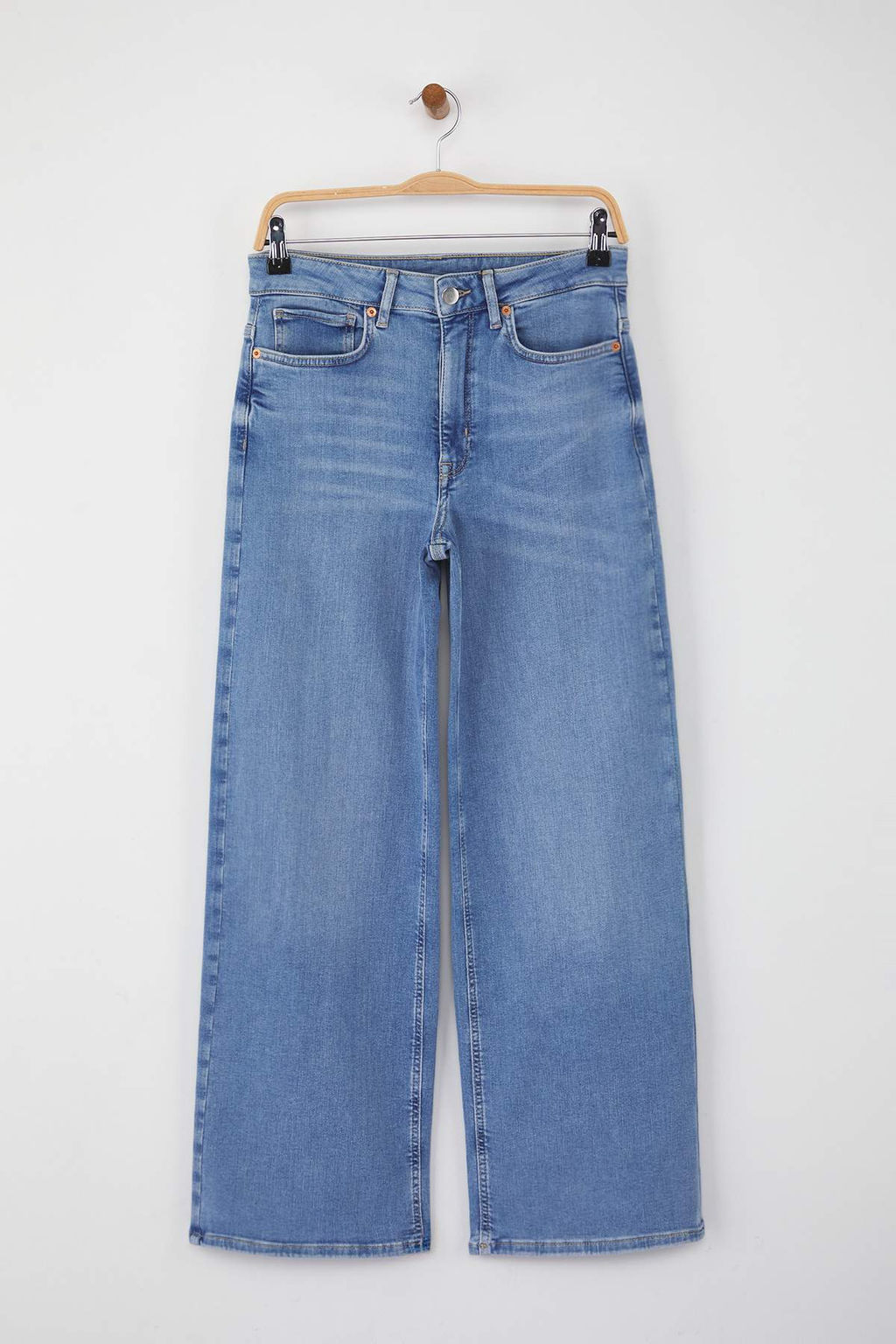 Mavi Yuksek Bel Straight Jeans TWOAW26JE00192 - Trendyolmilla фото 5