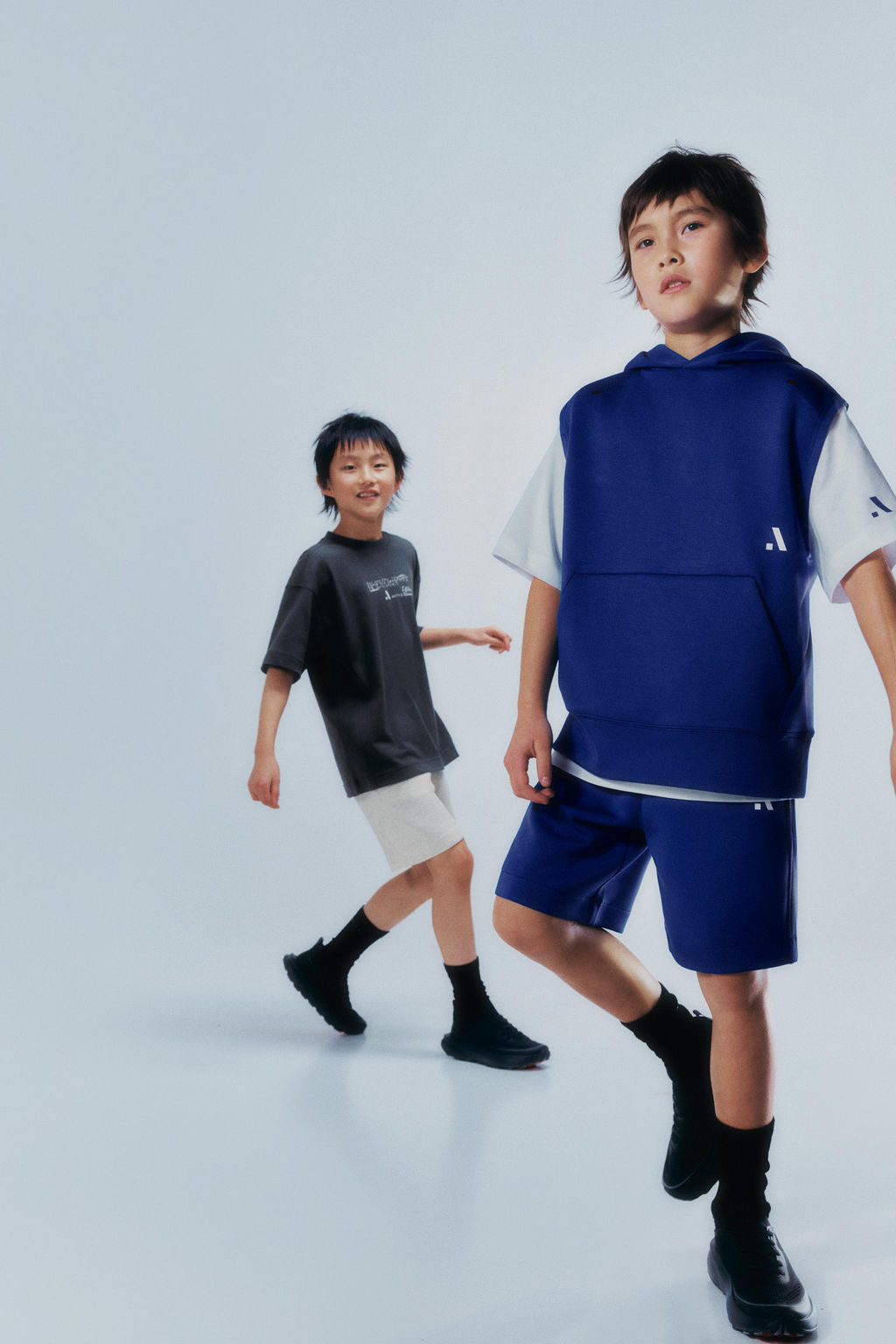 BERMUDA SPORTY LOGO / Gris vigor? - Zara фото 6