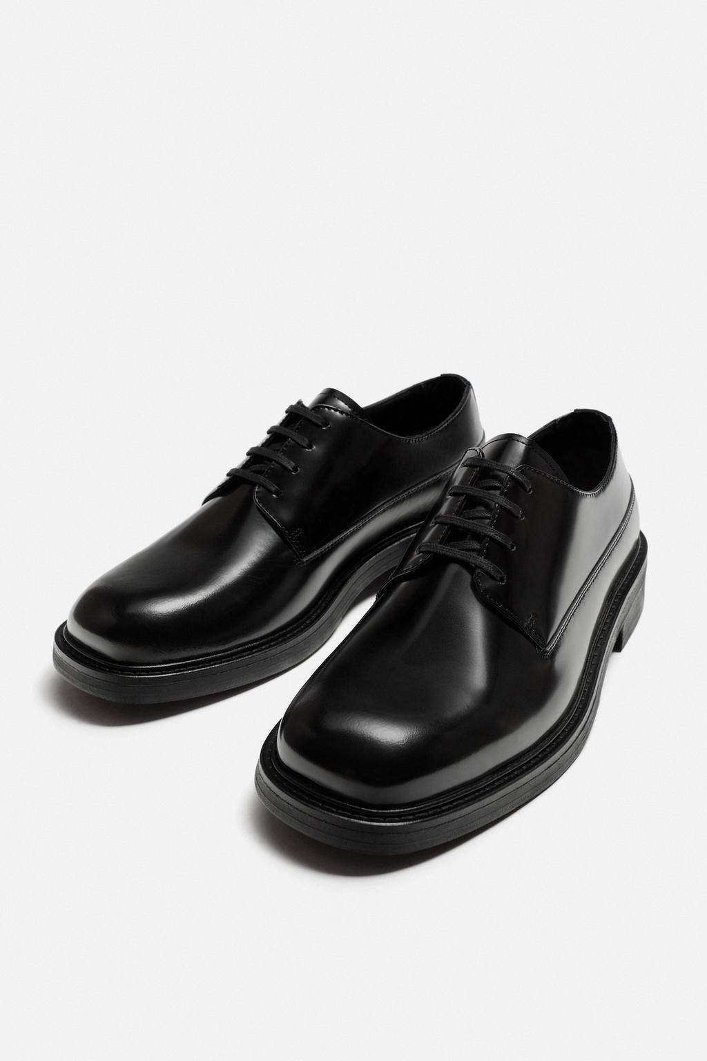 LEATHER SHOES - LIMITED EDITION - Zara фото 3