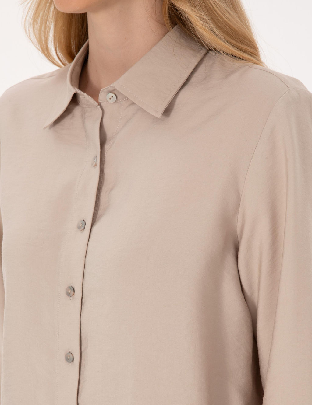 Vizon Comfort Fit Uzun Kollu G_mlek - Pierre cardin фото 7