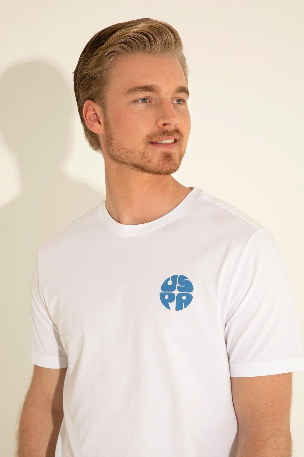Мужская белая футболка Неожиданная скидка в корзине - U.s. polo assn фото 3