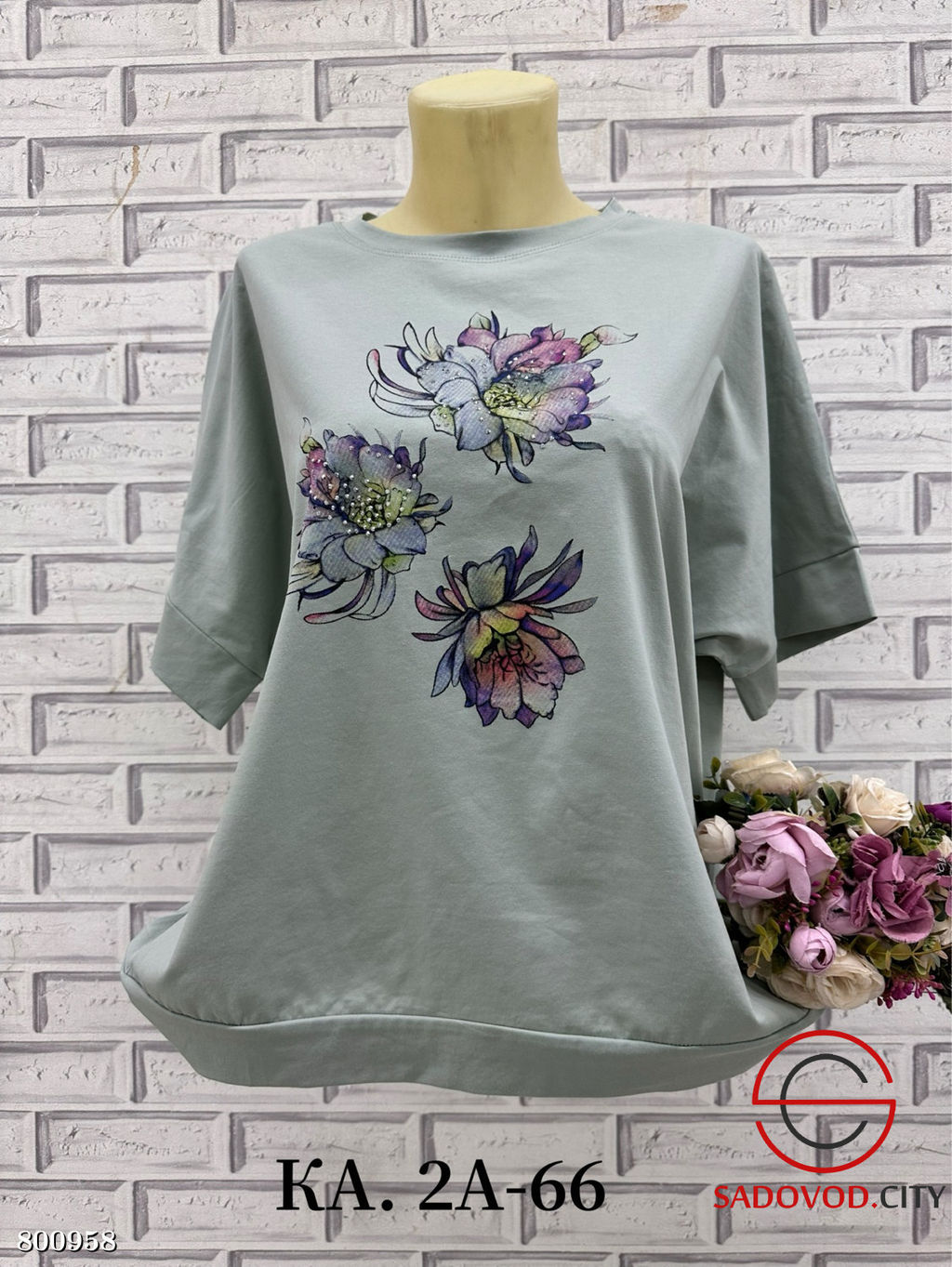 Футболка женская с рисунком - Bruno фото 3