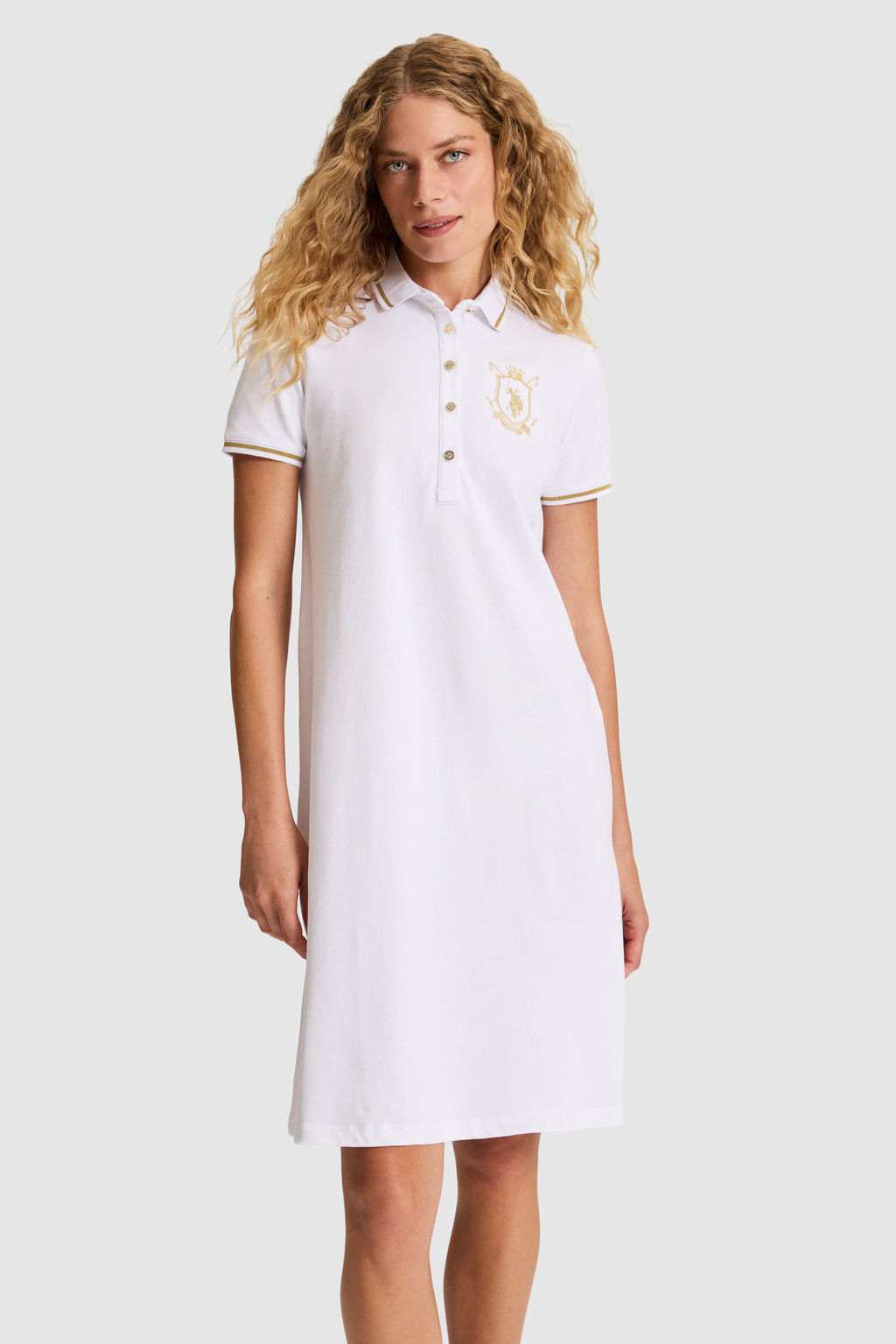 KadДn Beyaz Гrme Elbise - U.s. polo assn фото 3