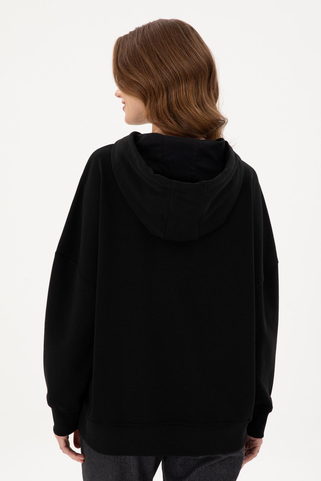 Женский черный базовый свитшот Дополнительная скидка 11% в корзине - U.s. polo assn фото 5