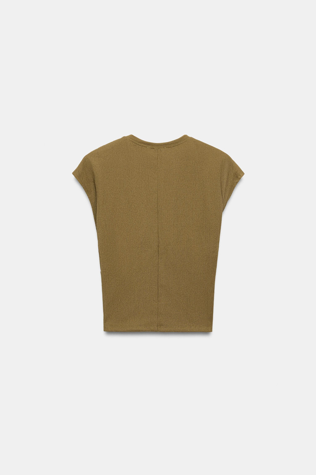 TOP TEXTURA CORSETERO / Khaki - Zara фото 7