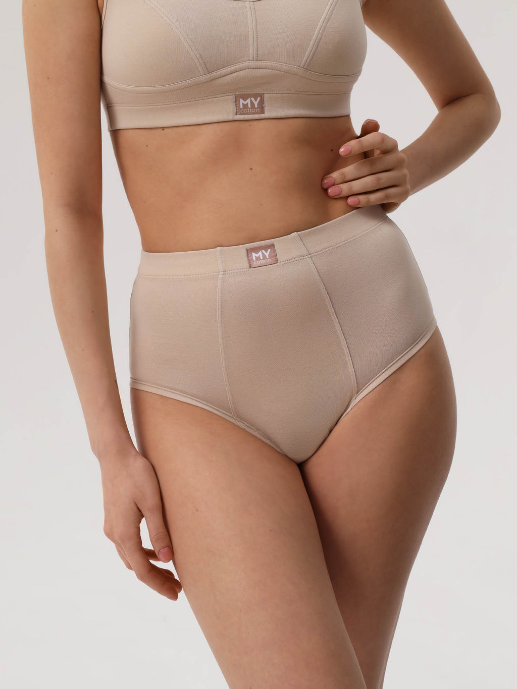 MY Трусы слипы "бойфренды" жен. хлопок DS103