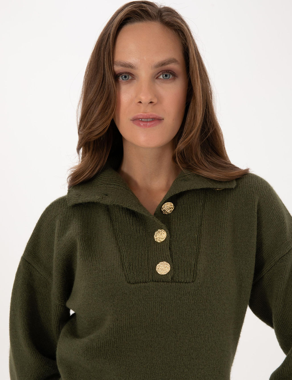 Haki Comfort Fit Kazak - Pierre cardin фото 2