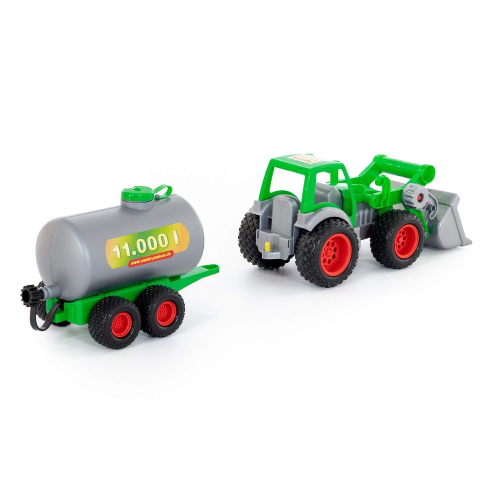 Фермер-техник, трактор-погрузчик с цистерной (в сеточке) - Полесье фото 8