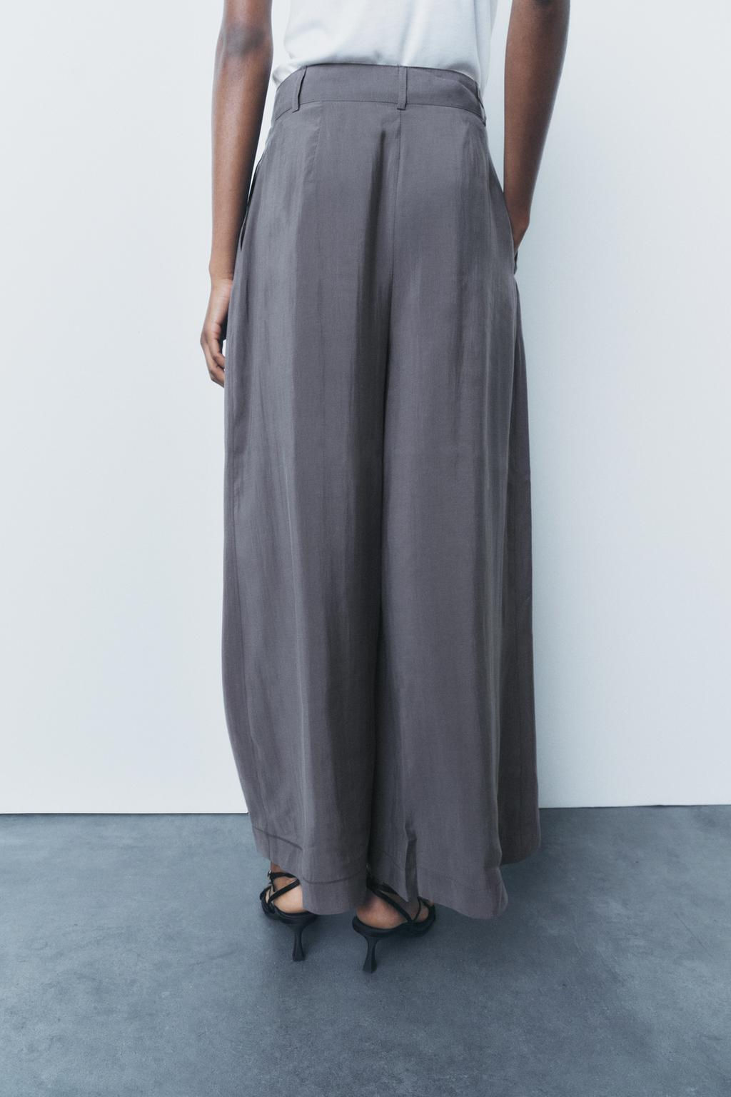 ZW COLLECTION DARTED TROUSERS - Zara фото 15