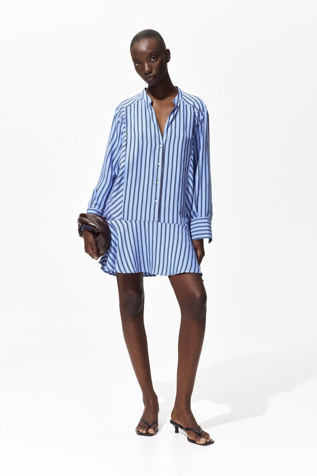 Camisa popover larga - H&m фото 2