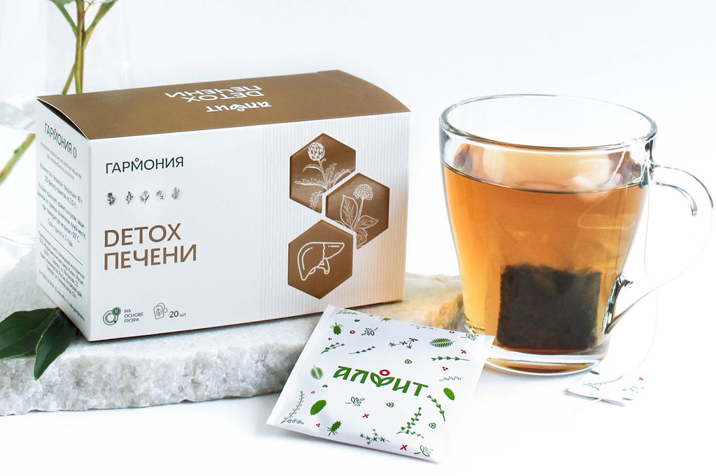 Чай травяной Гармония-3 Detox Печени Алфит 4565