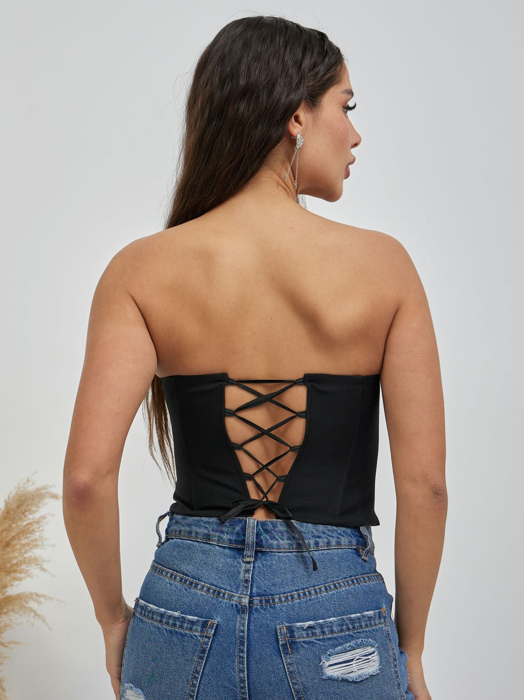 Корсет Мэй (черный) - Nadi bordo фото 4