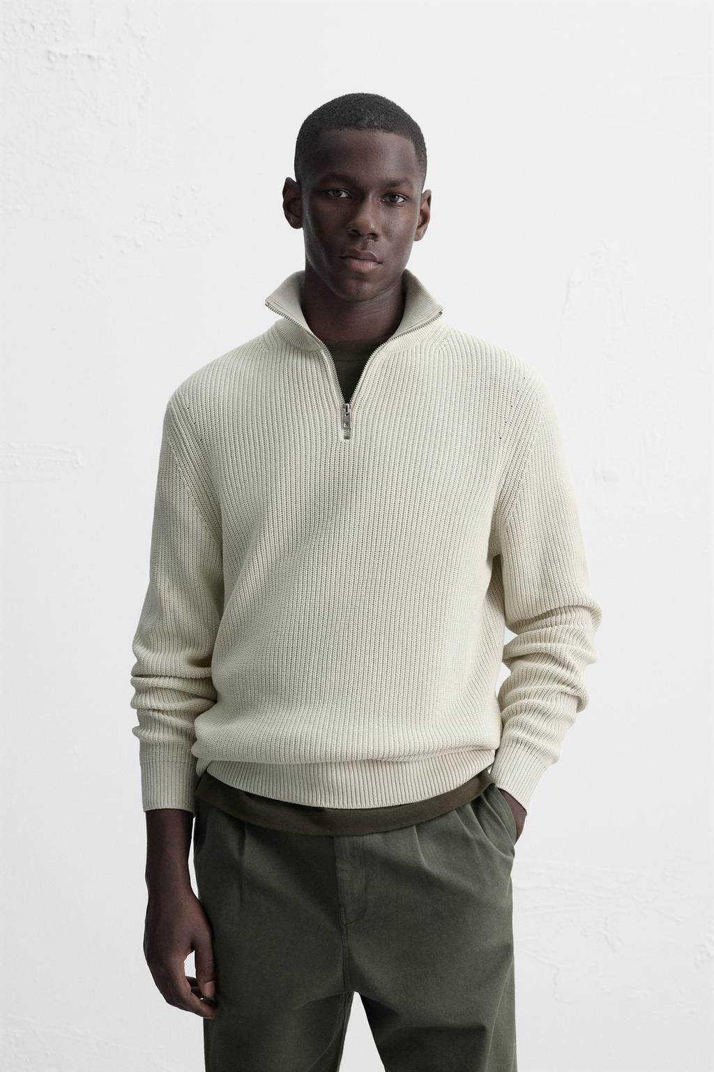 ZIP NECK SWEATER - Zara фото 2