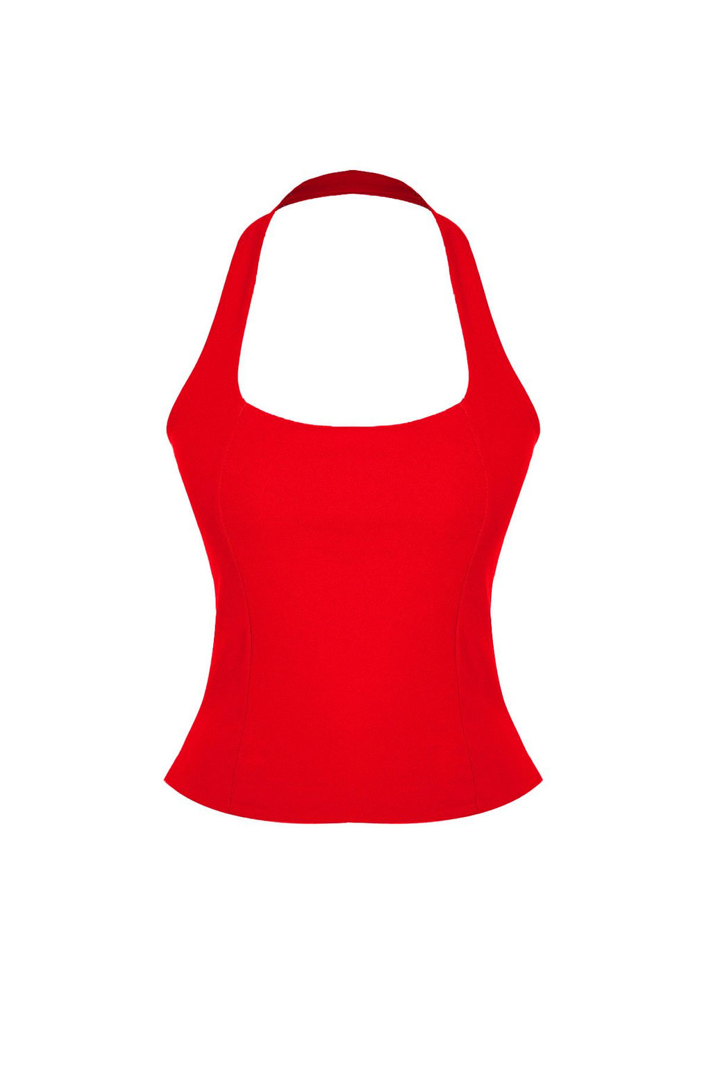 K?rm?z? Fitted/Vucuda Oturan Esnek Orme Bluz TWOSS24BZ00492