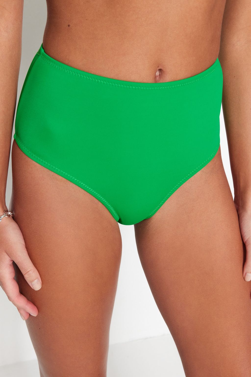 Yesil Hipster Yuksek Bel Bikini Alt? TBESS21BA0057