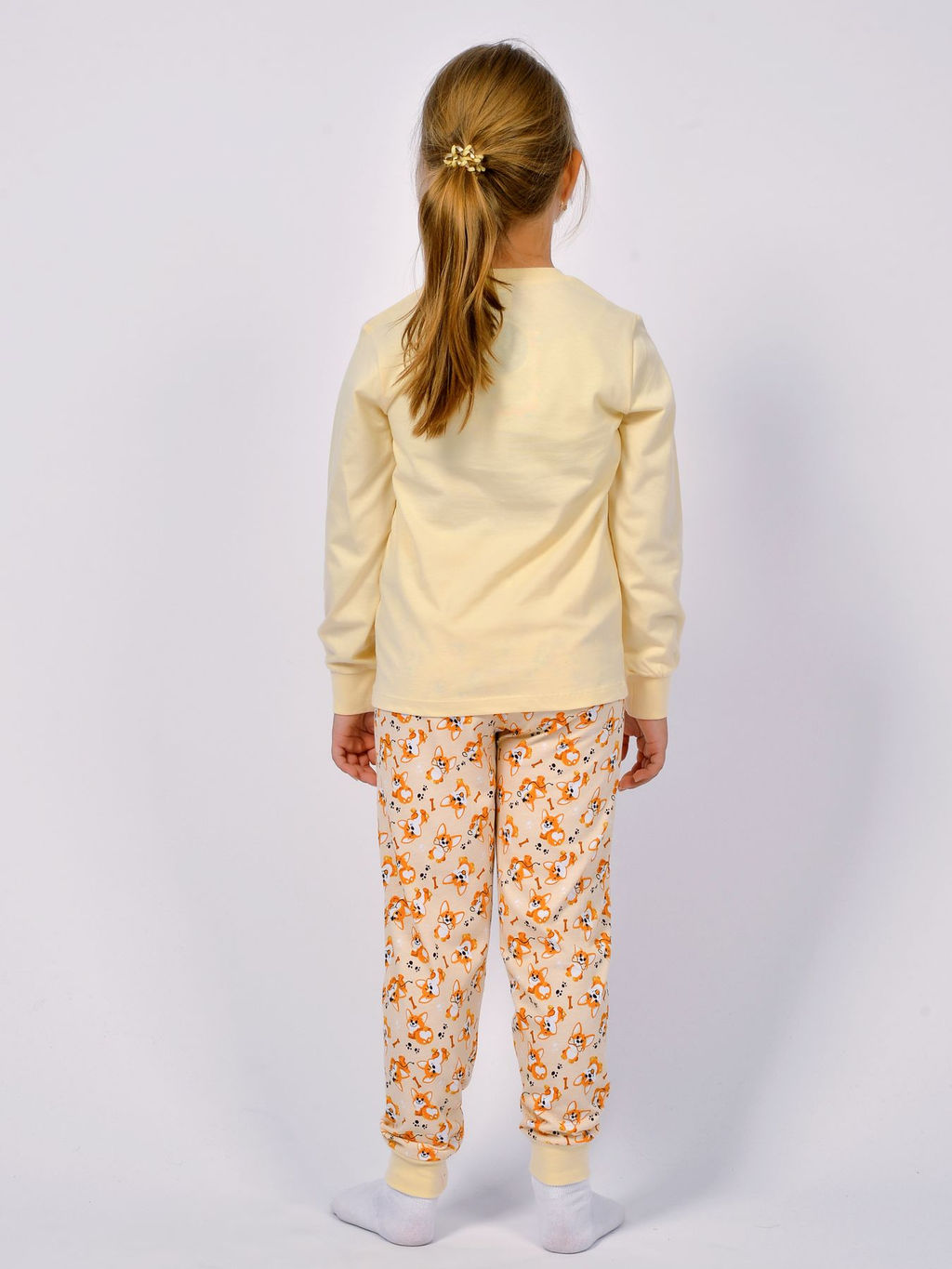 -10%! Пижама детская 91225 желтый корги 870 Lets go - Let's go фото 7