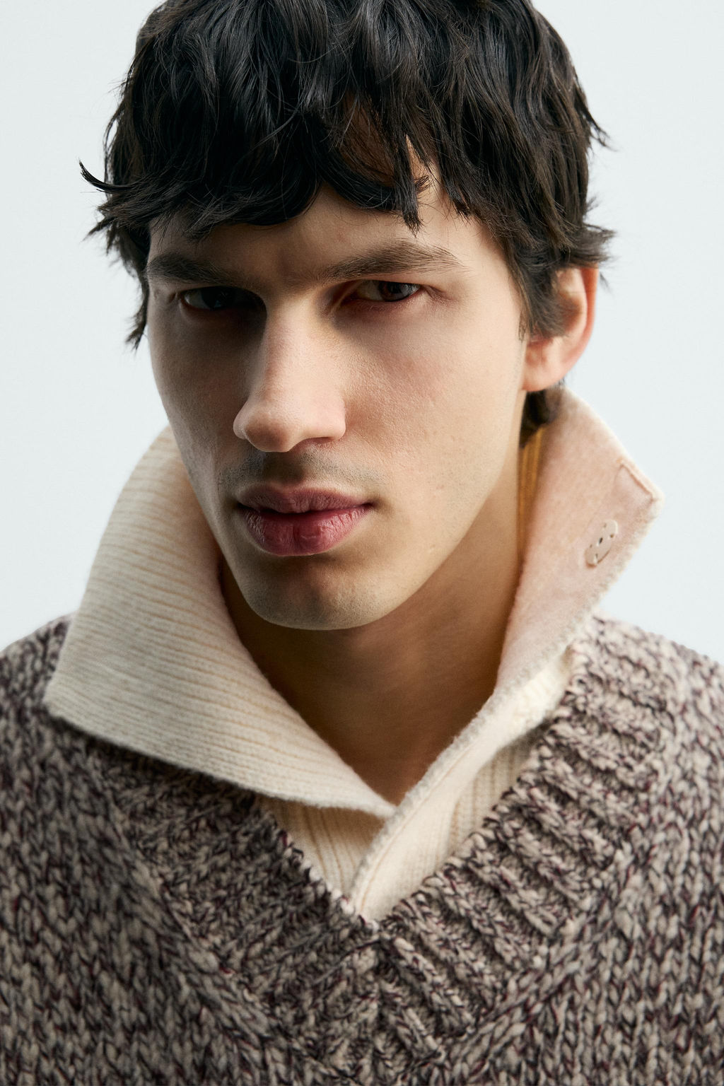 WOOL BLEND TEXTURED JUMPER