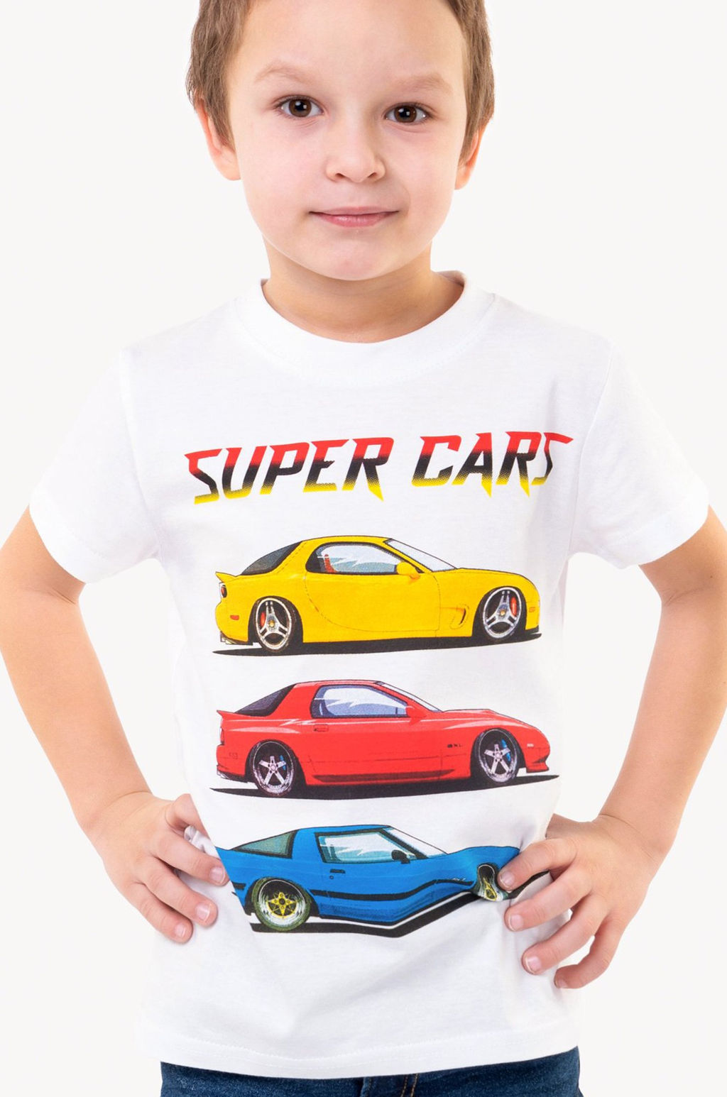 Детская хлопковая футболка Happy Fox фото 11