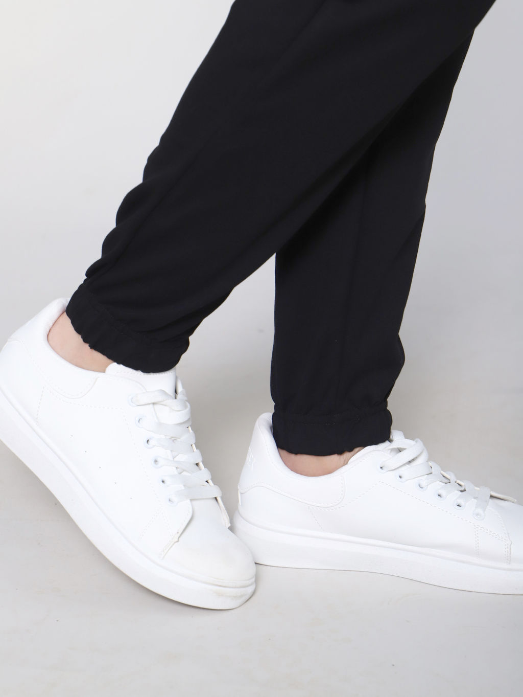 Брюки "Спорт" черный матовый