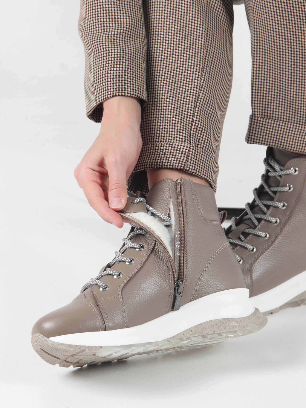 Ботинки 311.AVATARbe. какао флотер/Шерсть