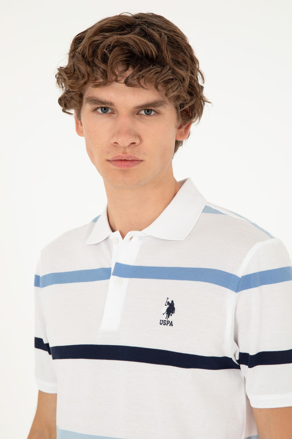 Мужская темно-синяя футболка Неожиданная скидка в корзине - U.s. polo assn фото 9