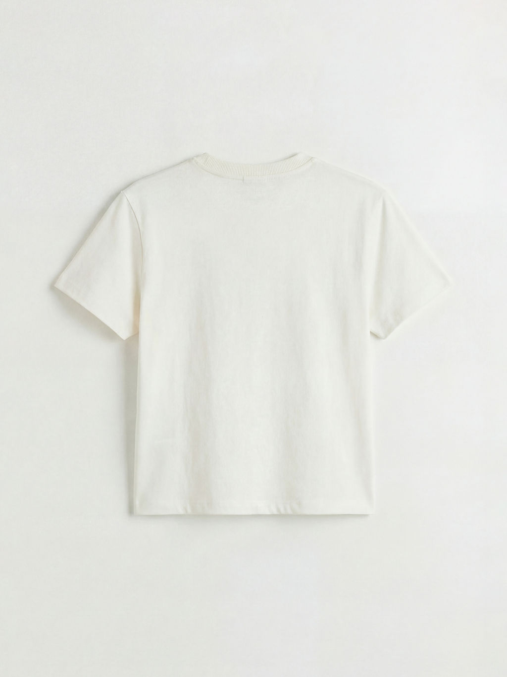 Bisiklet Yaka Bask?l? Erkek Bebek Ti??rt