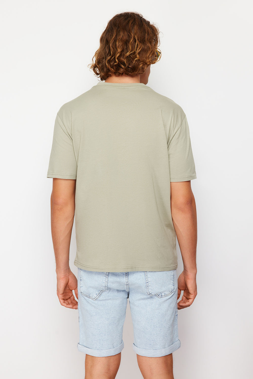 TRENDYOL MAN Siyah Oversize/Genis Kesim Bask?l? %100 Pamuklu T-Shirt TMNSS23TS00261 - Trendyolmilla фото 50