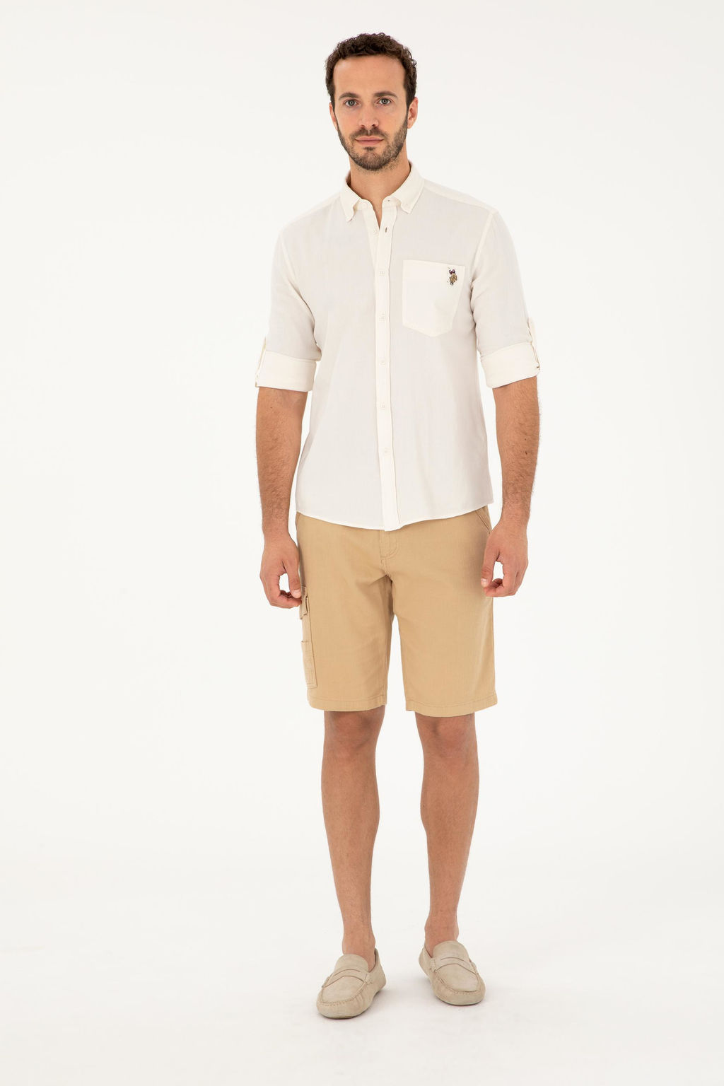 Шорты мужского верблюда Неожиданная скидка в корзине - U.s. polo assn фото 3