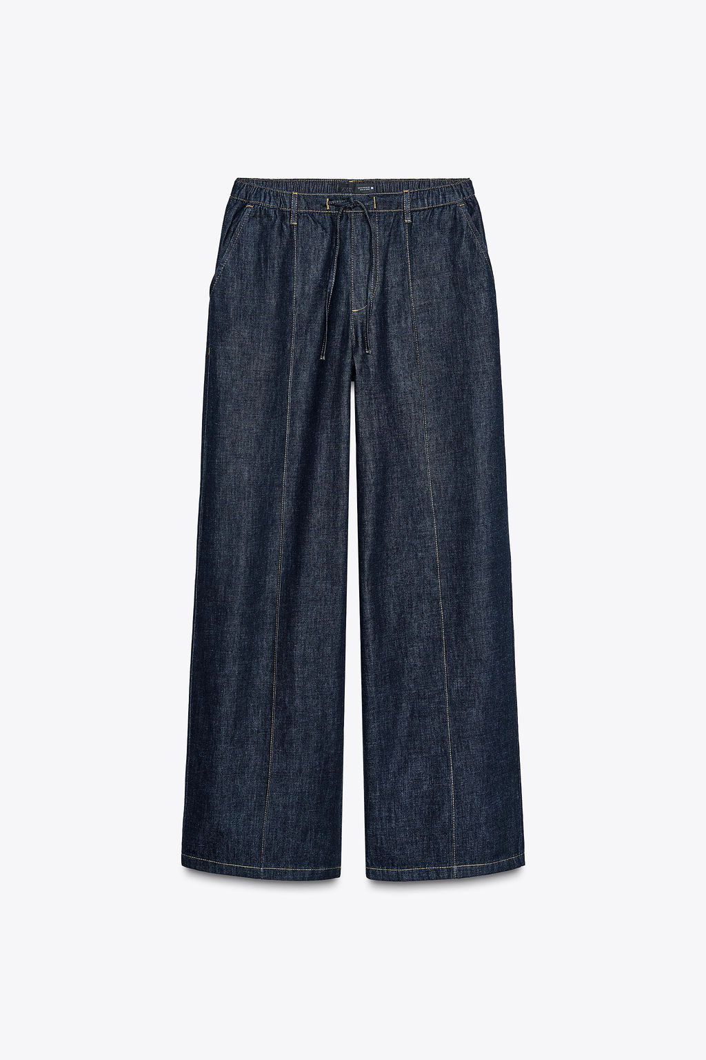 Z1975 HIGH-WAIST WIDE-LEG JOGGER JEANS - Zara фото 12