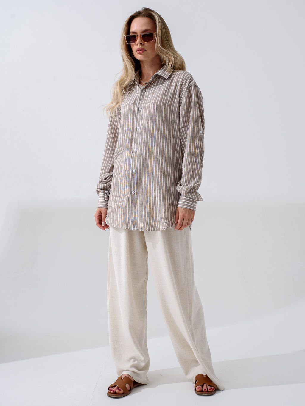 Брюки Лён( лен с хлопком) - Оптима фото 7