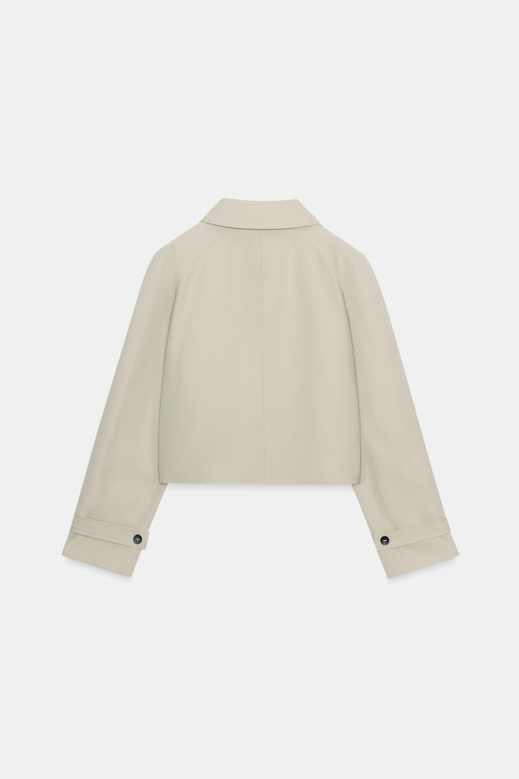 WATER-REPELLENT SHORT TRENCH COAT ZW COLLECTION - Zara фото 11