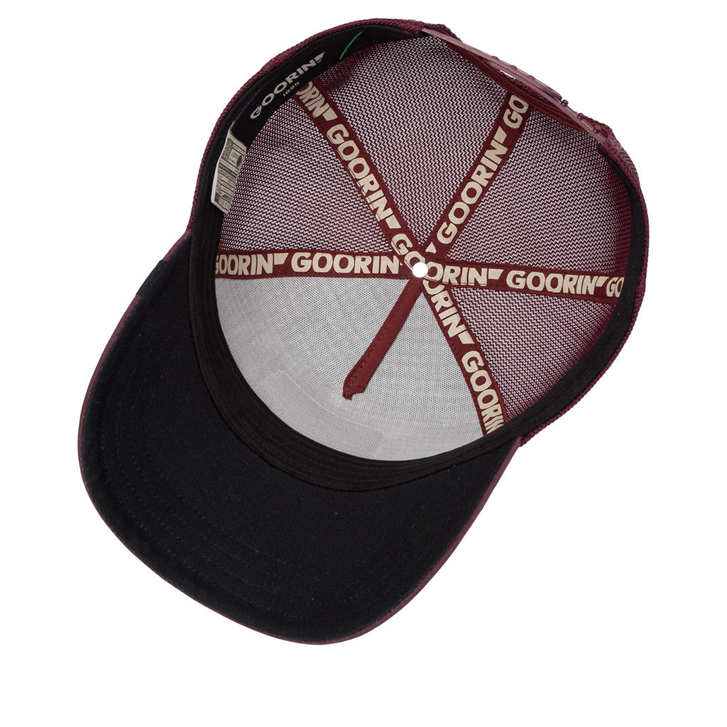 Бейсболка GOORIN BROTHERS арт. 101-2260 (малиновый / черный) фото 2