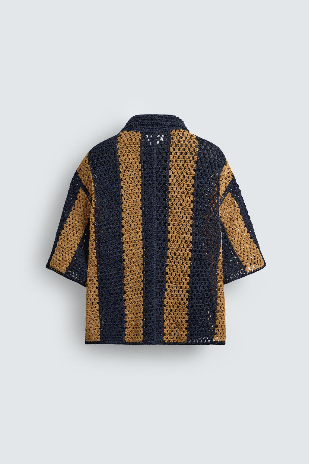 CROCHET PATCH SHIRT - Zara фото 16