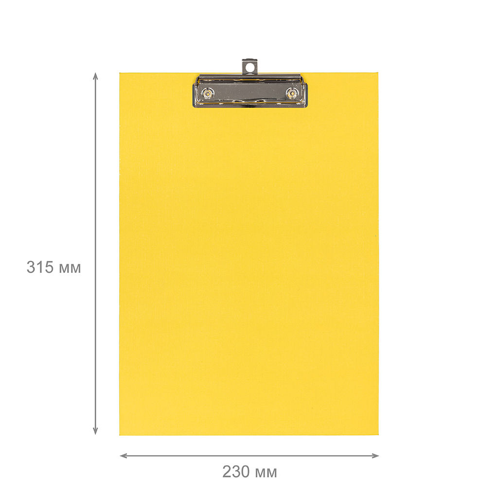 Expert Complete Classic Планшет PVC мет. прижим A4 50 шт. желтый EC18729