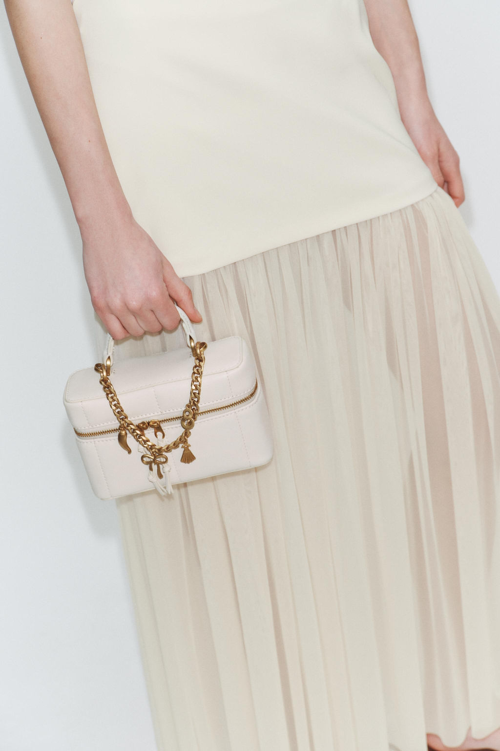 BOLSO VANITY CHARMS / Crudo - Zara фото 2