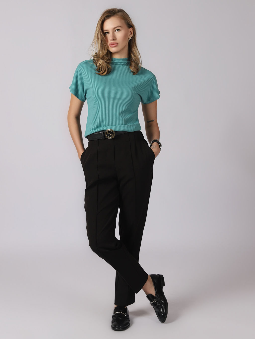 Футболка женская блузка КФ103 Олива от фабрики Спортсоло