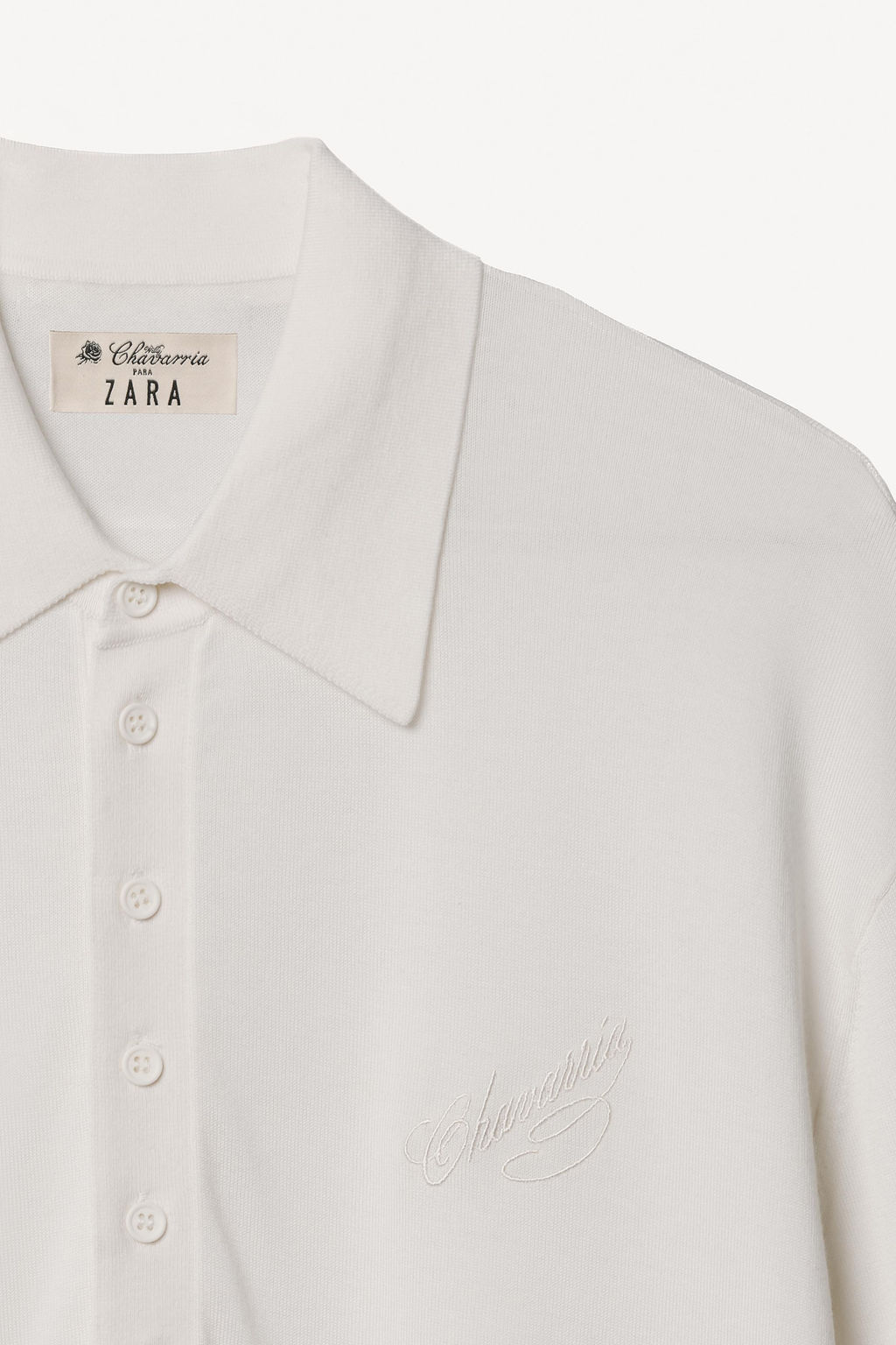 POLO PUNTO MEZCLA LYOCELL WILLY CHAVARRIA X ZARA / Crudo фото 5