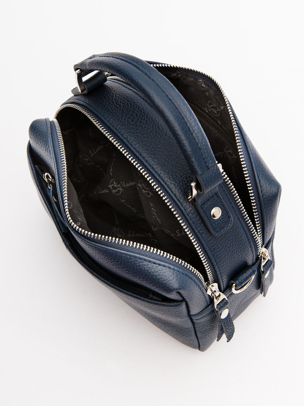 Темно-синий саквояж S.Lavia  фото 19