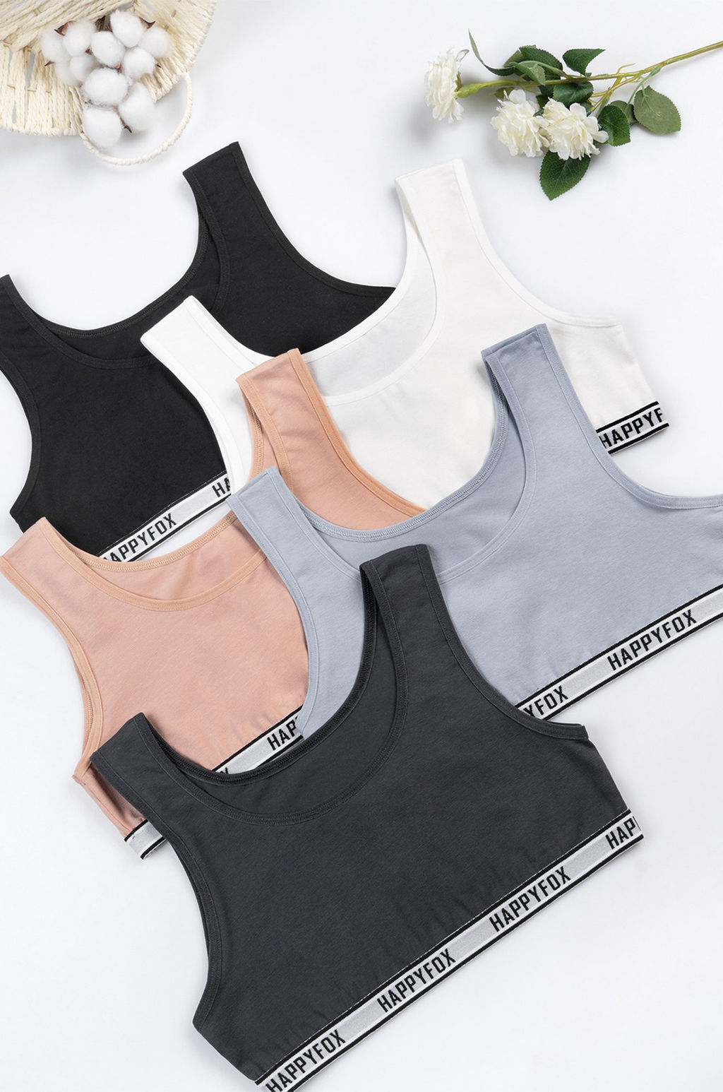 Майка-топ для девочки 5шт Happyfox  фото 7